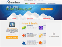 Tablet Screenshot of ebrokerhouse.com